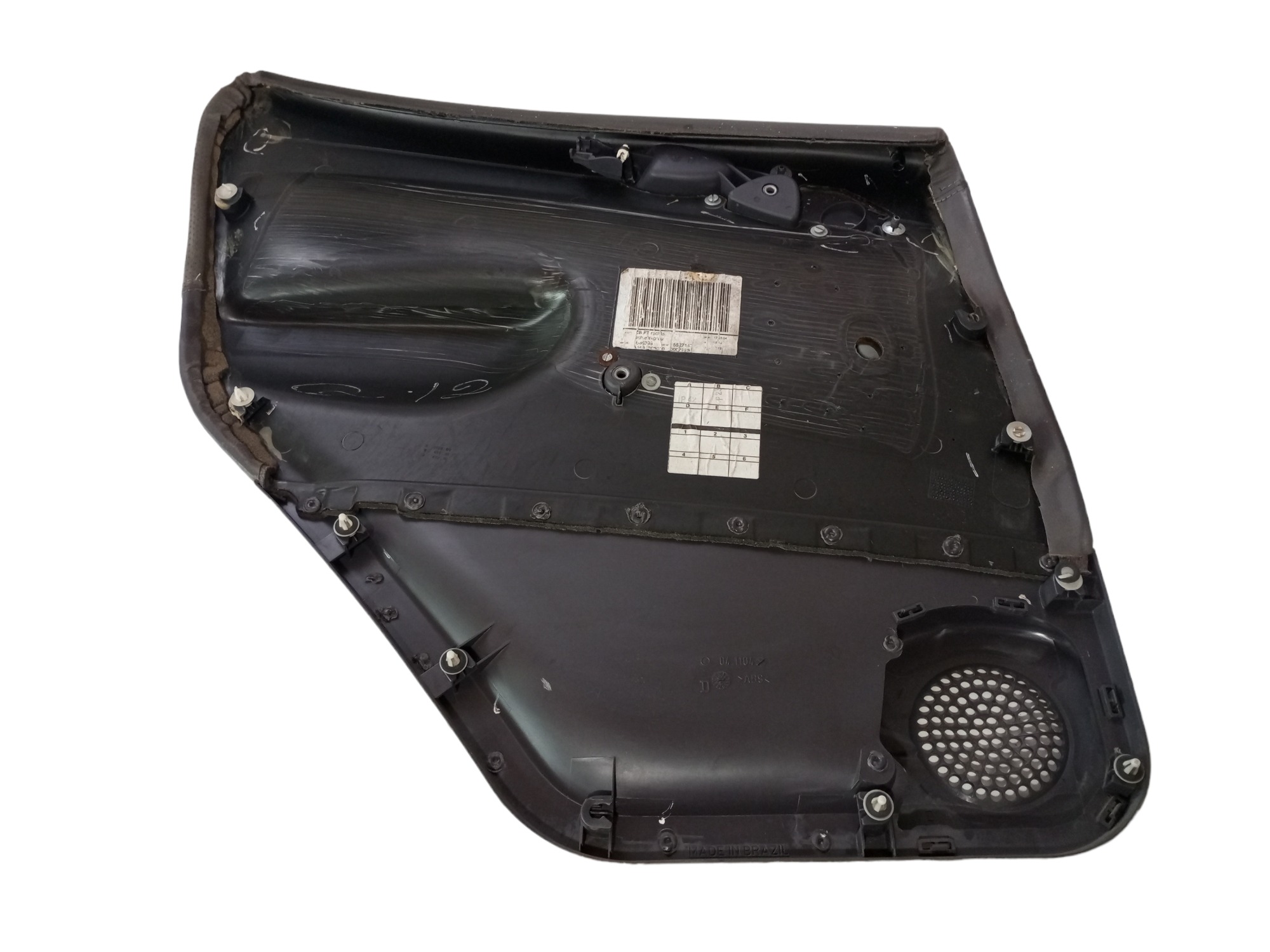 Forro Porta Mercedes A160 98 99 2000 2001 Traseiro Direito Cinza 2