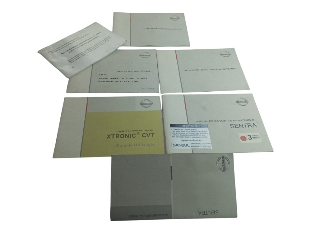 Manual Proprietario Nissan Sentra 2.0 2007 2009 2010 2013 5