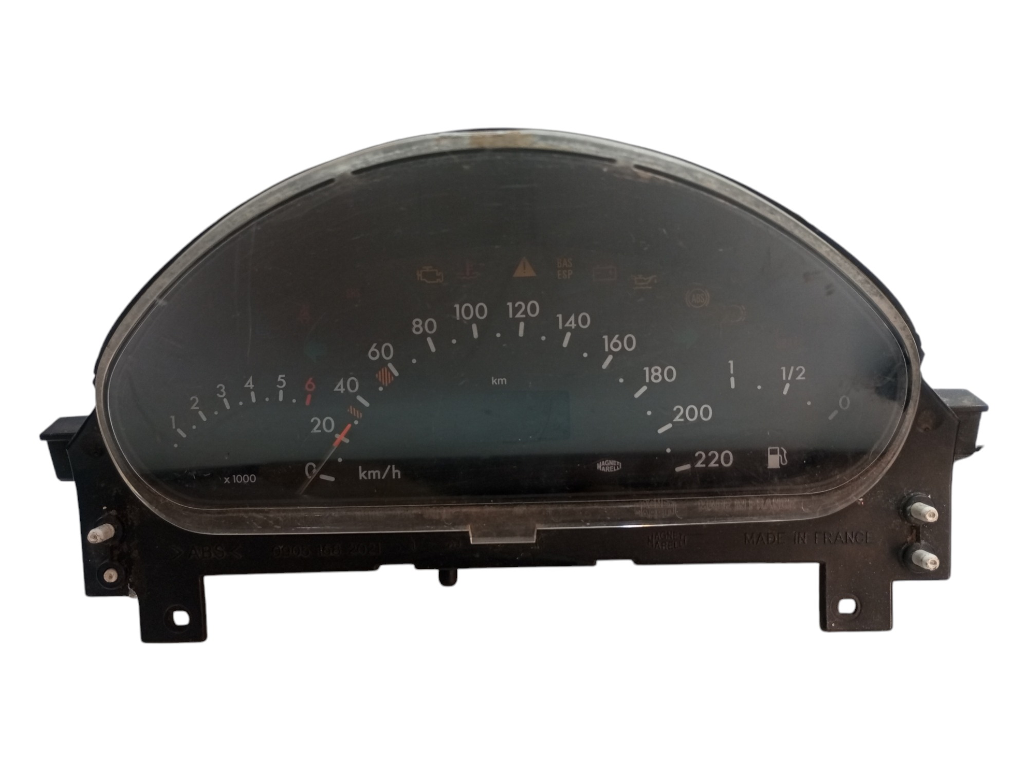 Painel Instrumento A160 2000 2003 2005 Para Retirar Pecas Preto 1