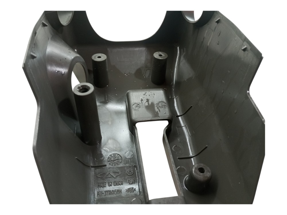 Moldura Inferior Coluna Direcao Chery Cielo 2010 2014 Usado 5