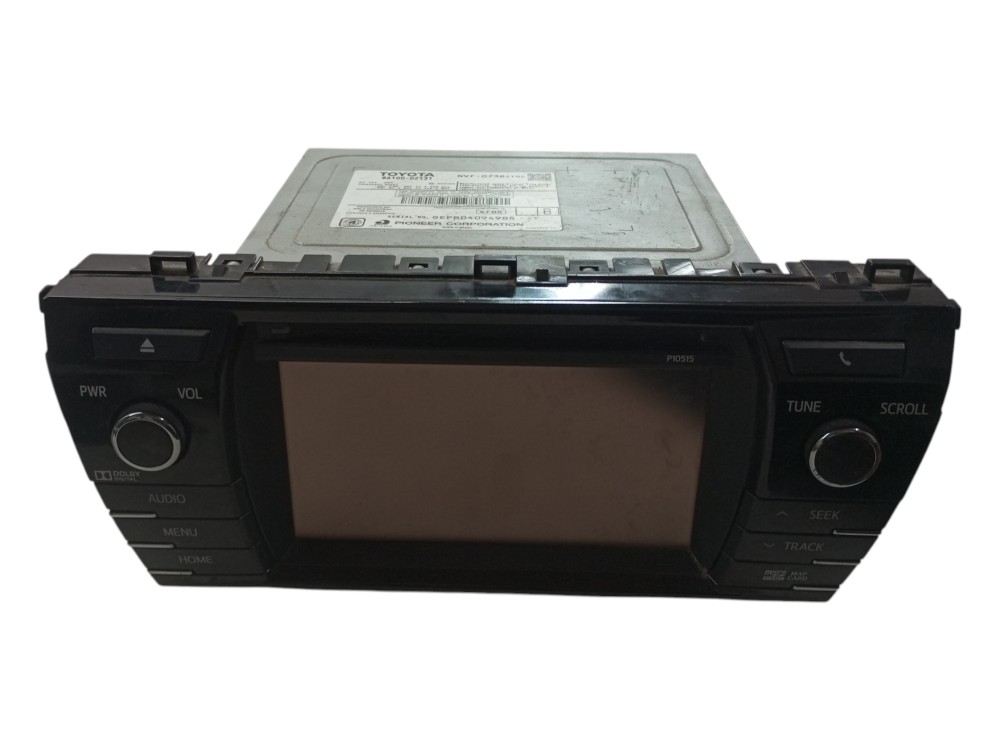 Radio Central Multimidia Toyota Corolla 2013 2015 2019 Usado