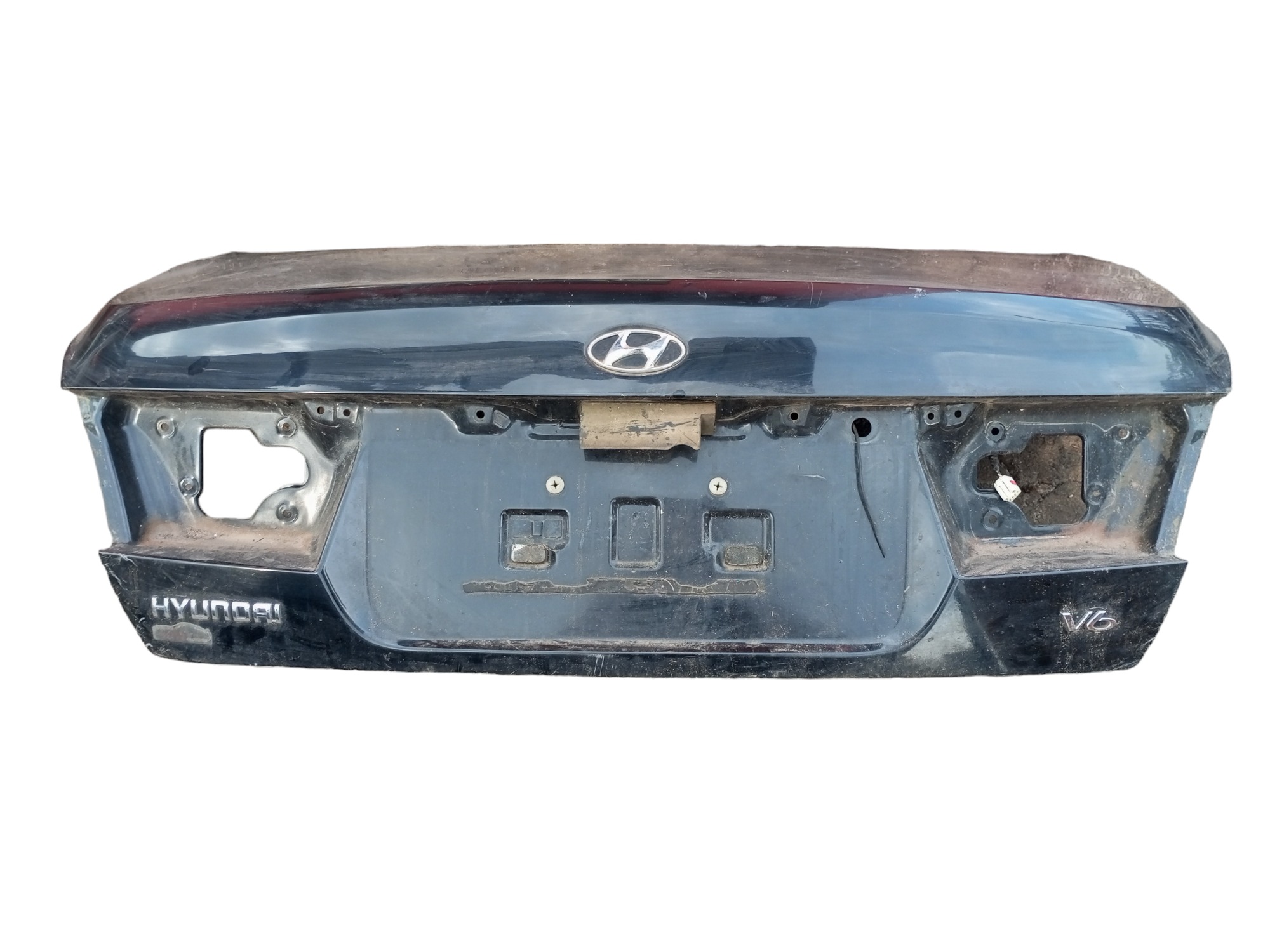 Tampao Tampa Traseira Hyundai Azera 2008 2009 Porta Malas  Preto 1