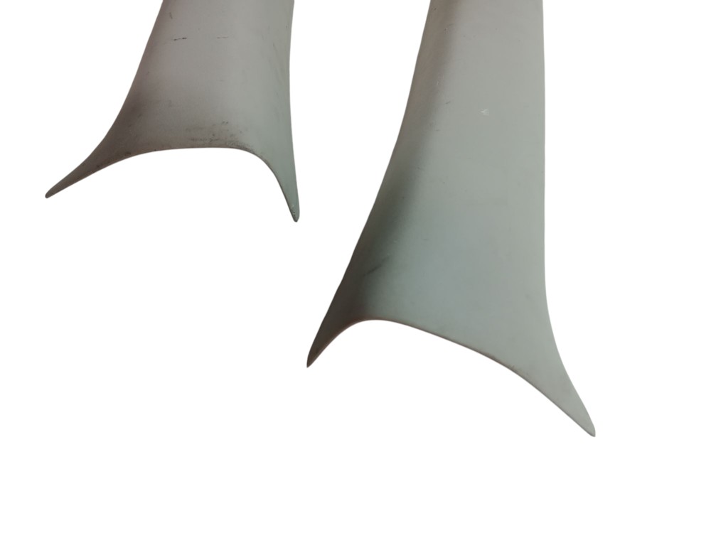 Moldura Interna Coluna Parabrisa Sentra 2007 2010 2013 Par Cinza 5