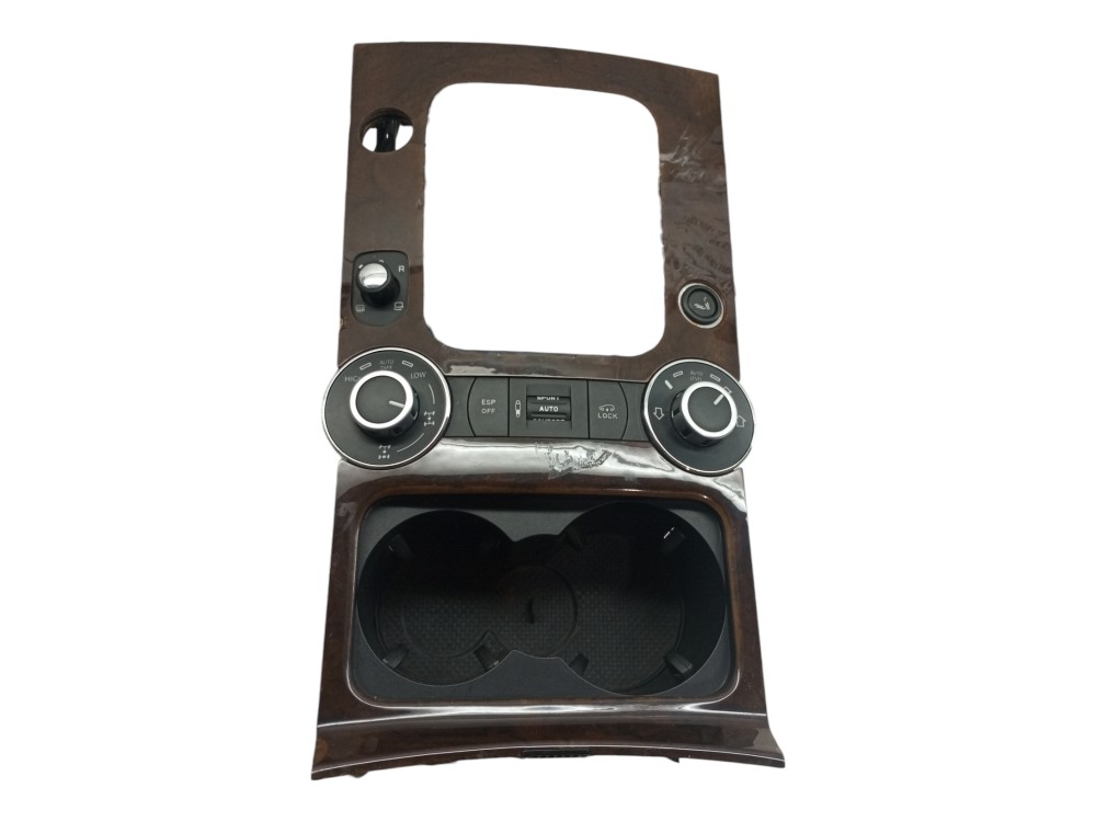 Acabamento Console Central Vw Touareg 2007 2010 Porta Copos 1