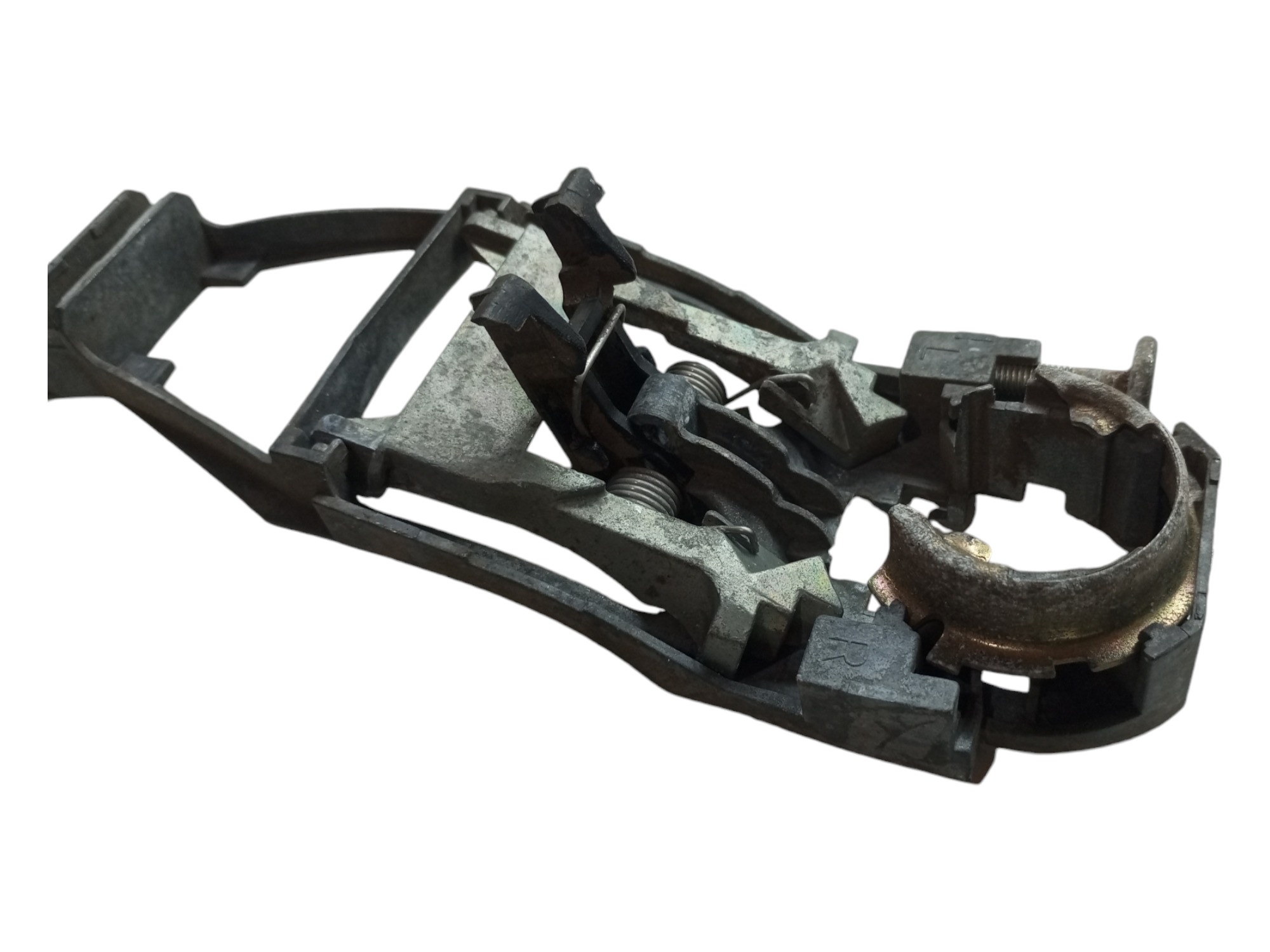 Suporte Macaneta Externa Fox 2004 2009 Traseira Esquerda  Prata Traseira 7