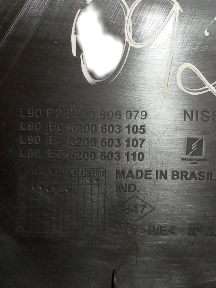 Forro Porta Renault Logan 2008 2012 Traseiro Direita Preto 5