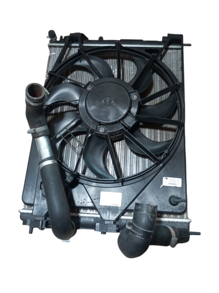 Radiador Defletor Ventoinha Logan 1.6 8v 2008 2009 2010 2012 2