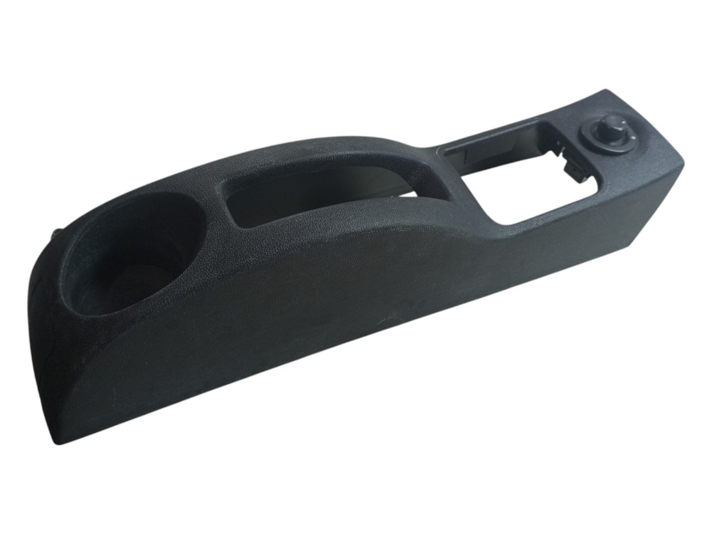 Console Freio Porta Copos Renault Logan 2008 2010 2012 Preto 4