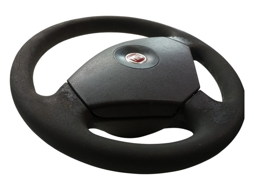 Volante Direcao Fiat Siena 2004 2005 2006 2007 2008 2009  Preto 4
