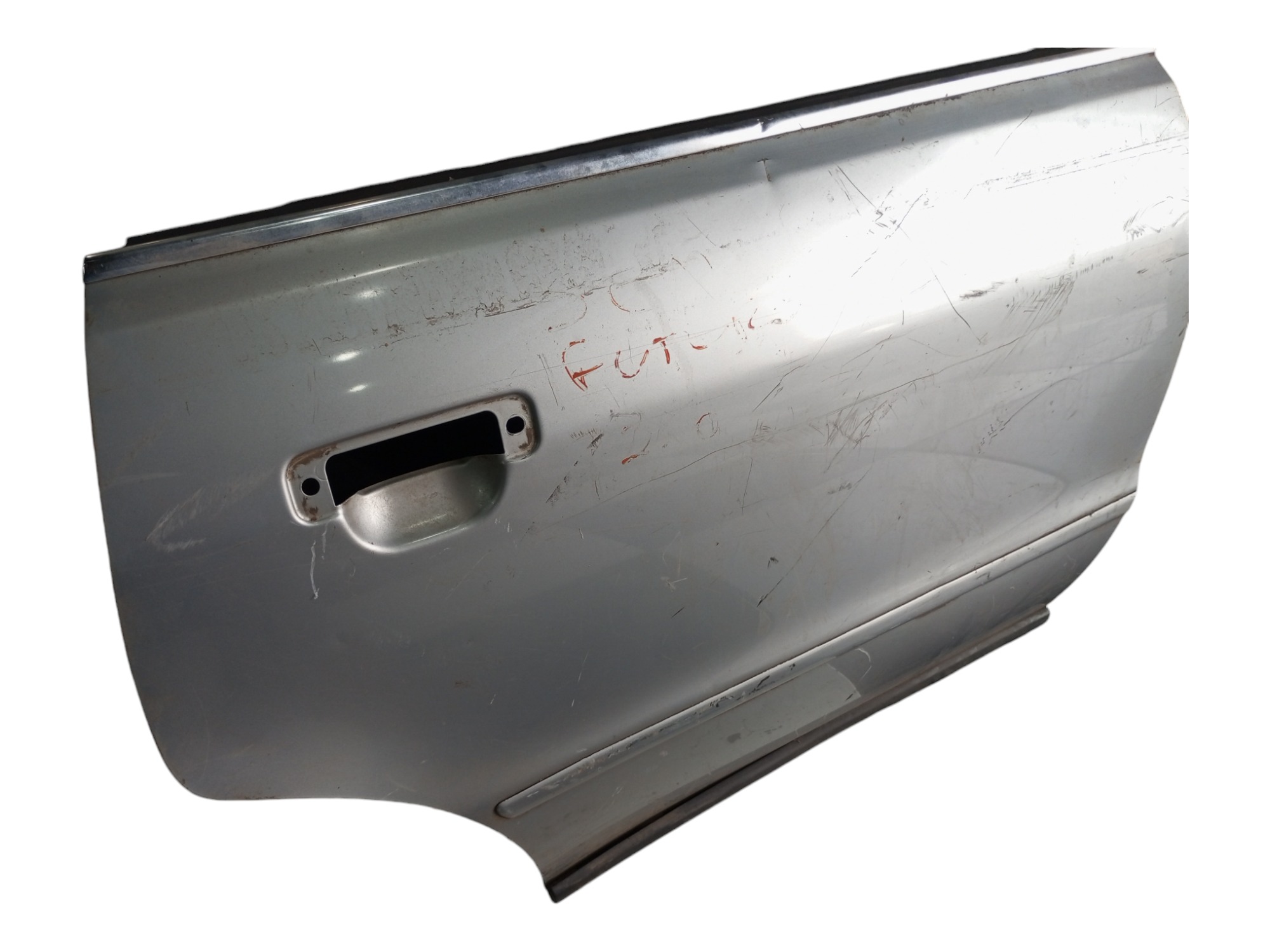 Porta Audi A4 98 99 2000 2001 2002 2003 Traseira Direita Traseira Direita Prata 6