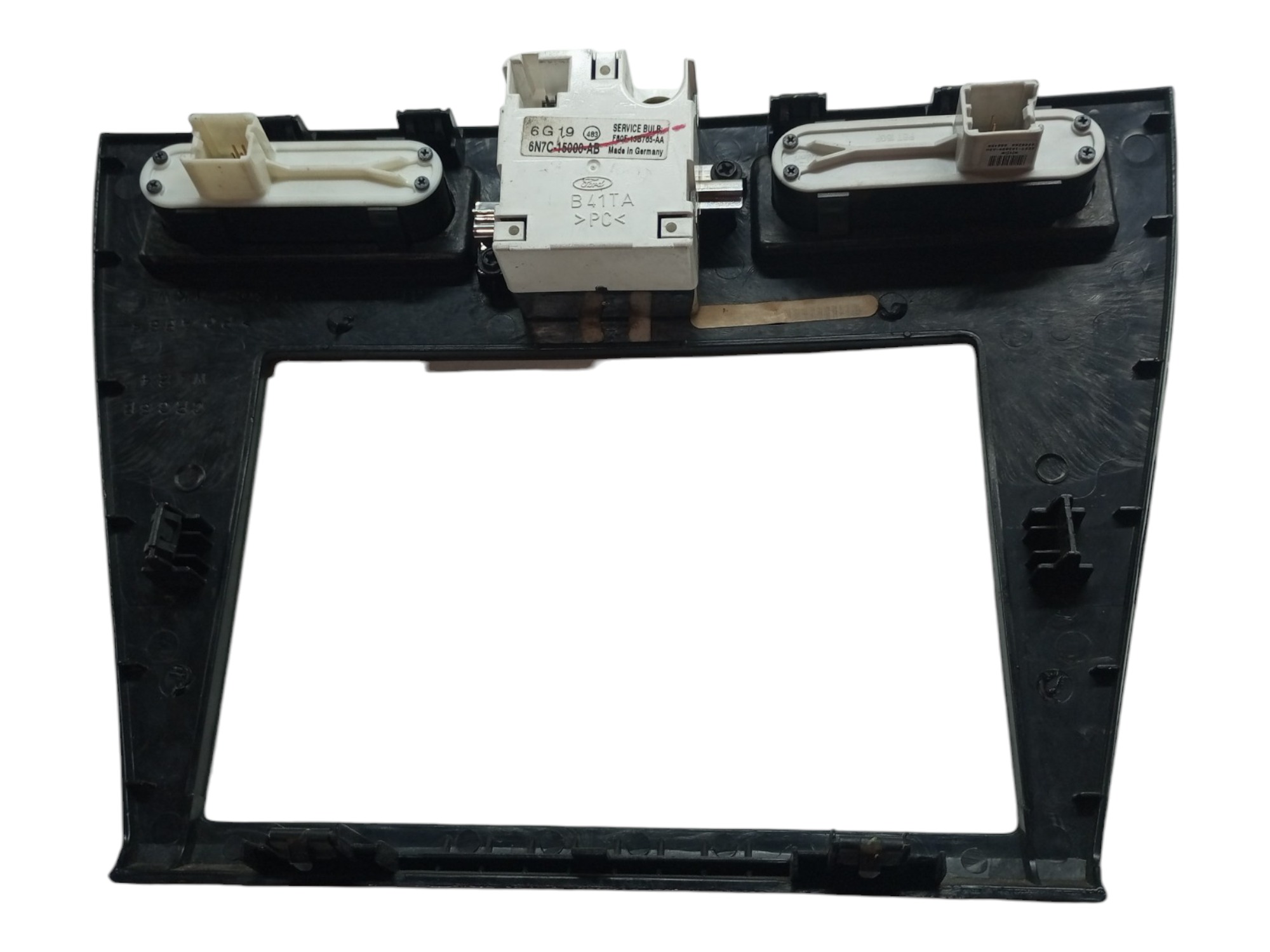 Moldura Central Relogio Ford Fusion 2006 2007 2008 2009 2