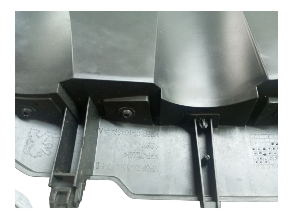 Moldura Painel Instrumento Peugeot 207 2007 2010 2012 Usado Preto 5