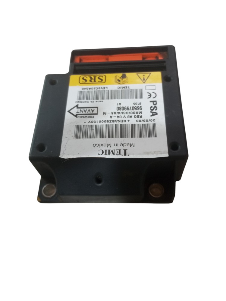 Modulo Miolo Volante Painel Citroen C3 2004 2005 2006 5