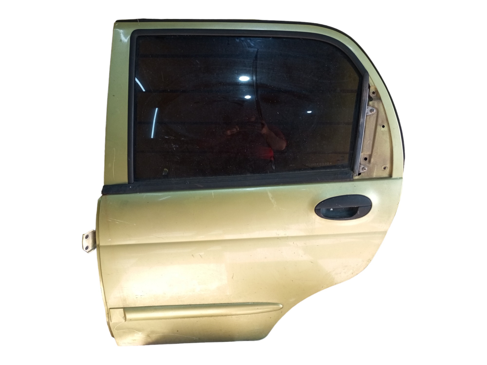 Porta Chery Qq 2011 2012 2013 2014 2015 Traseira Esquerda  Traseira Esquerda Verde 1