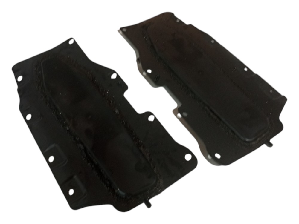 Capa Moldura Dobradica Porta Traseira Touareg 2005 2015 Par 2