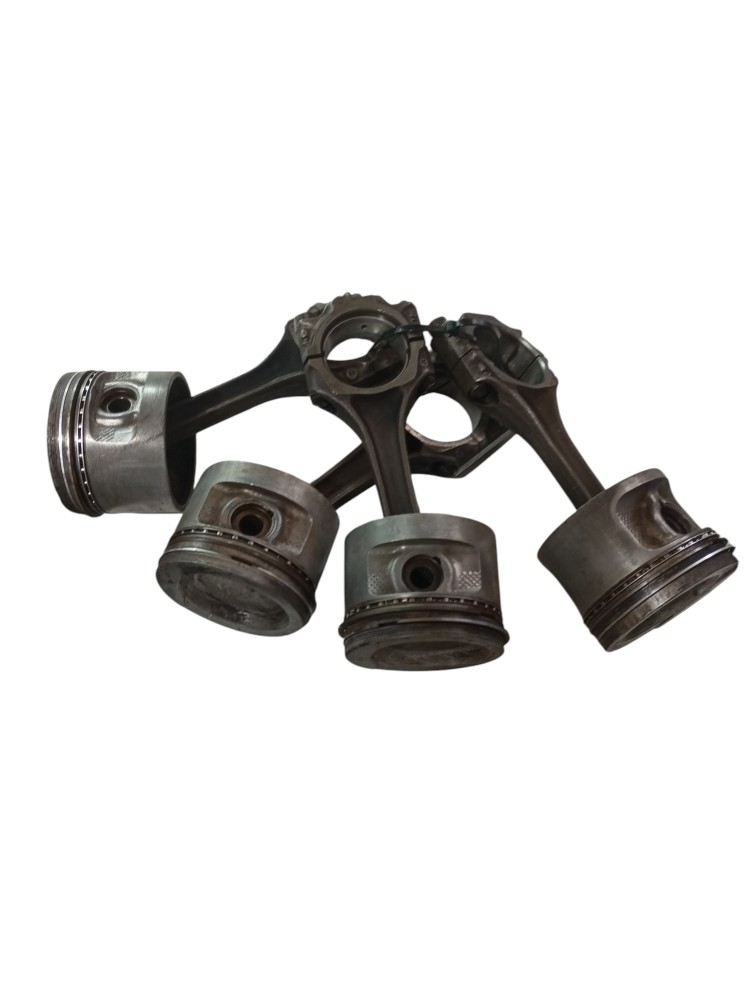 Biela Pistao Gol Saveiro 1.8 8v Motor Ap 86 90 94 Kit 4 Un 6