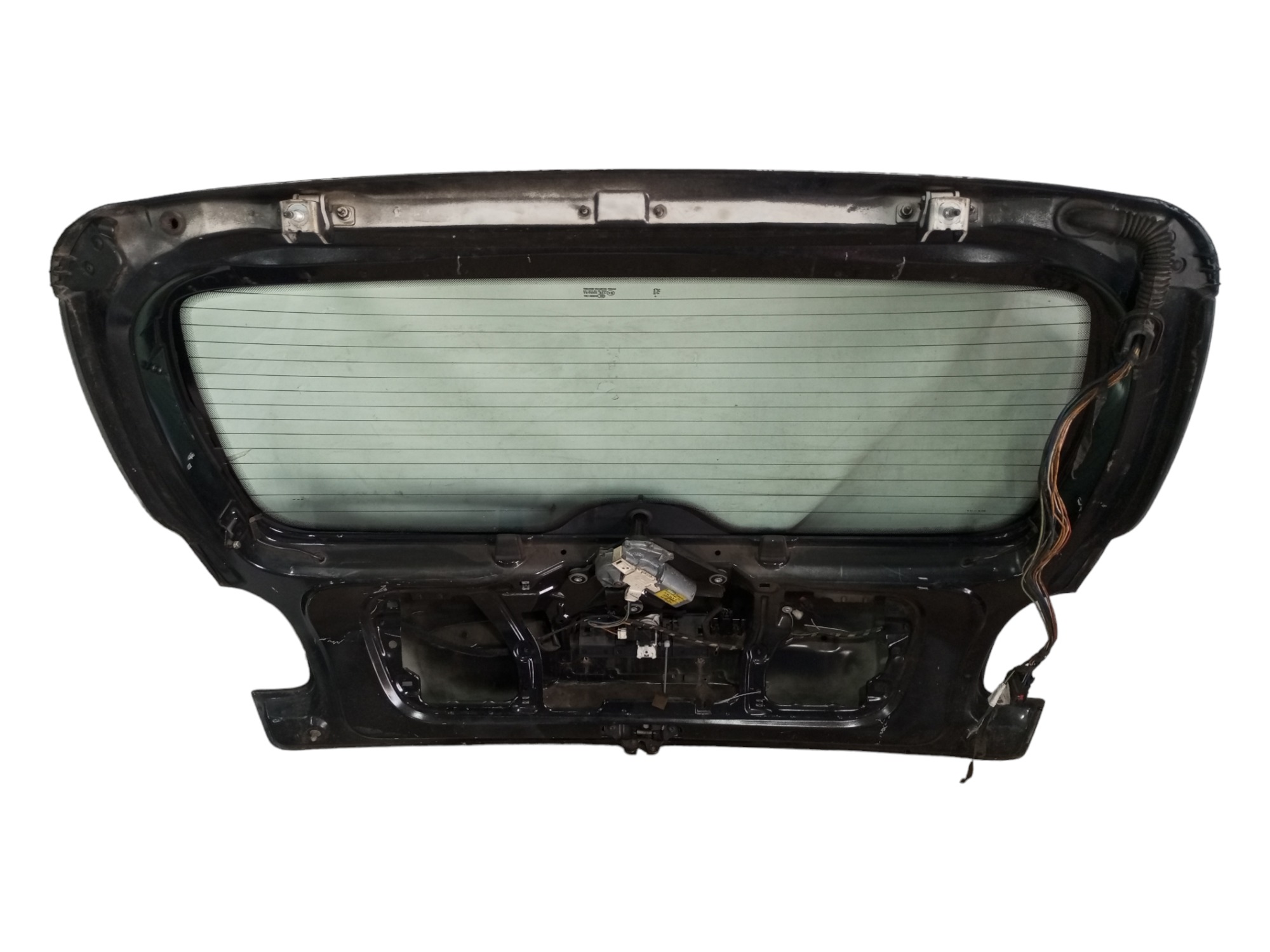 Tampao Tampa Traseira Peugeot 206 99 2002 2003 2006 2009  Preto 2
