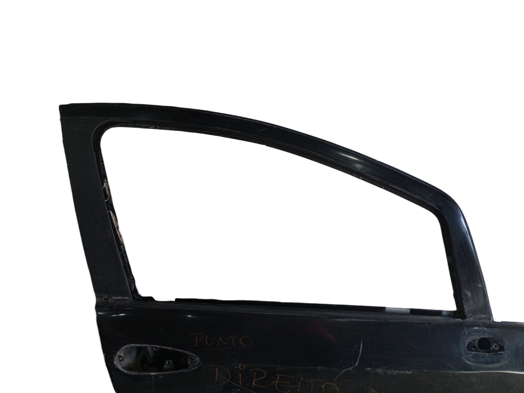 Porta Fiat Punto 2008 2010 2012 2014 2016 Dianteira Direita Dianteira Direita Preto 6