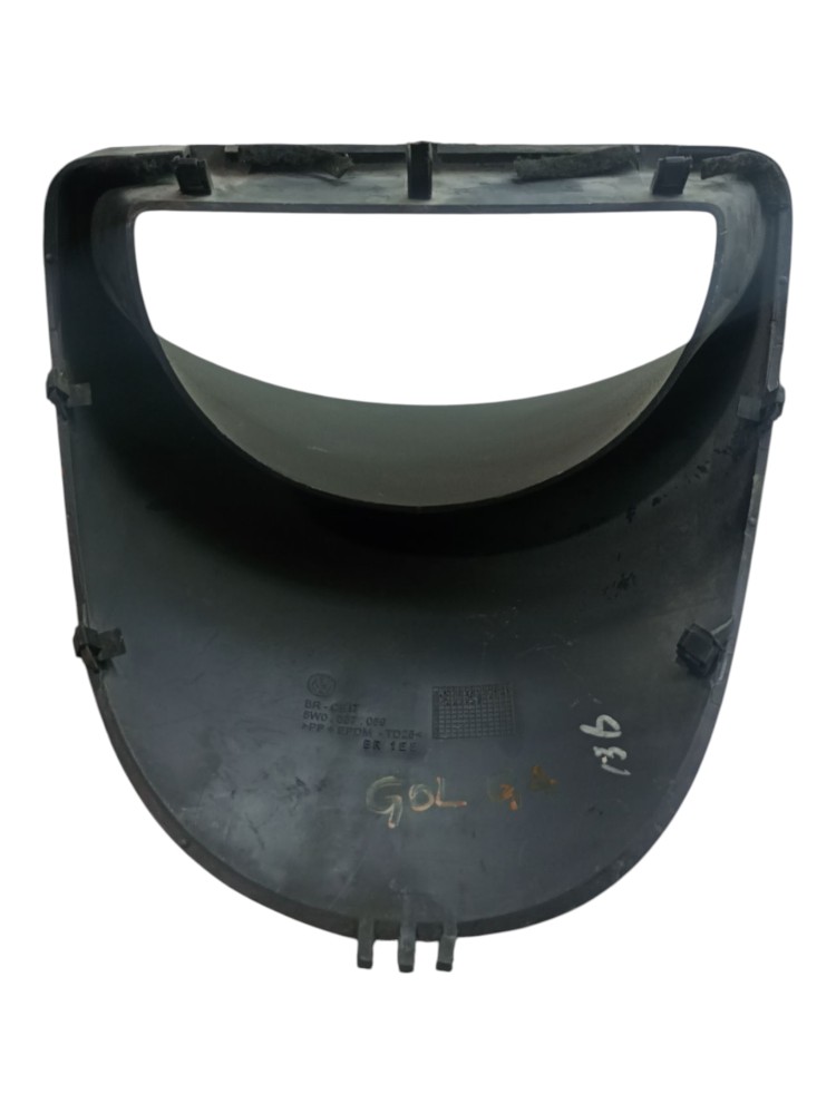 Moldura Painel Instrumento Gol G4 2005 2007 Volkswagen Preto 7