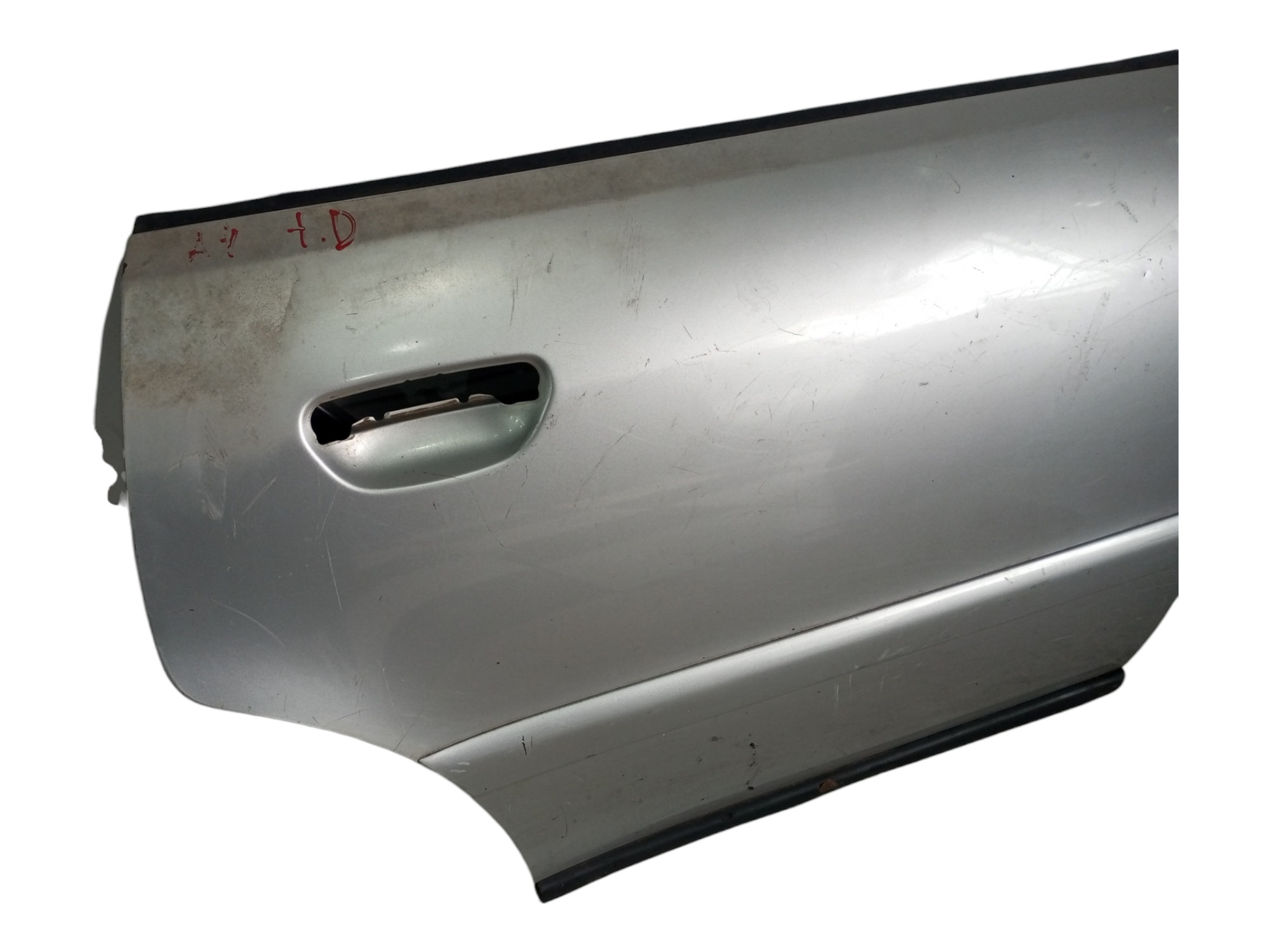Porta Audi A4 98 99 2000 2001 2002 2003 Traseira Direita Traseira Direita Prata 6