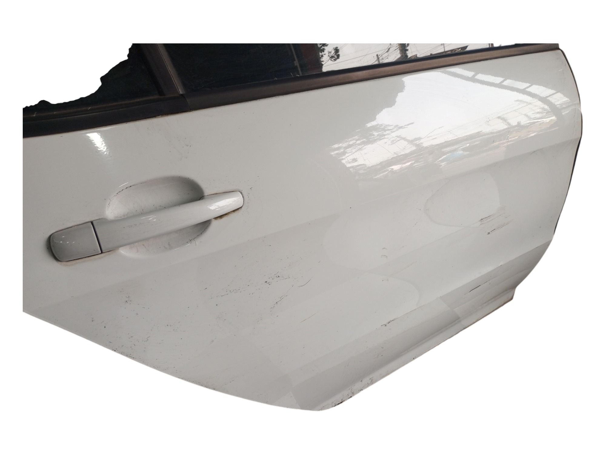 Porta Peugeot 408 2011 2012 2013 2014 Traseira Direita Traseira Direita Branco 9