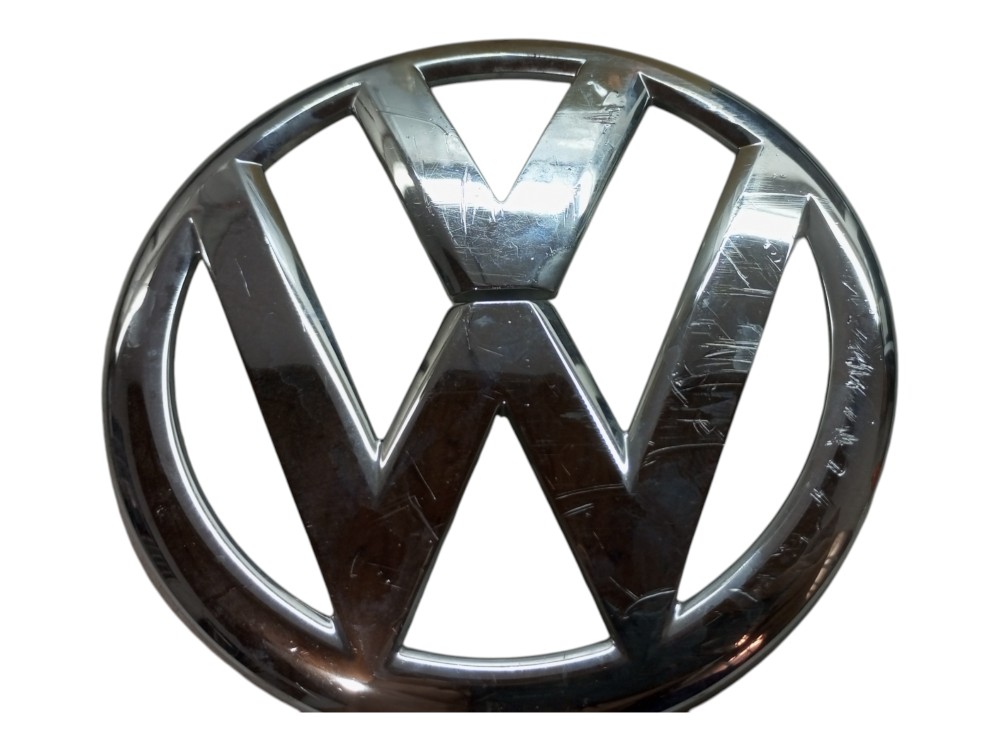 Emblema Tampa Traseira Gol G4 2005 2007 2009 Usado Vw Prata 3
