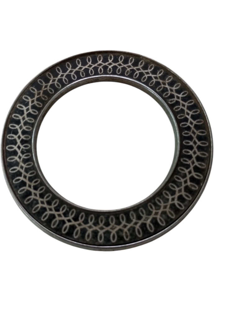 Emblema Coluna Lateral Ford Galaxie 72 73 74 75 76 77 78 Cinza 4