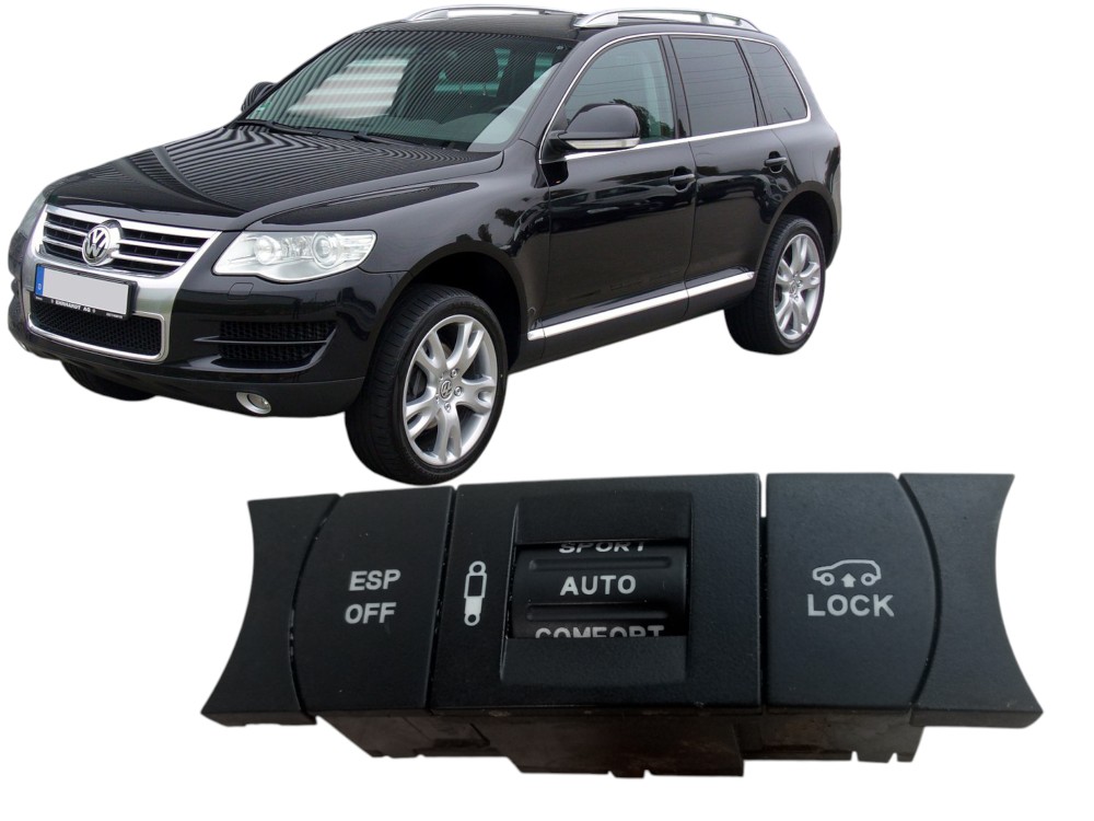 Botao Controle Estabilidade Touareg 2005 2010 2015 Usado Preto 2