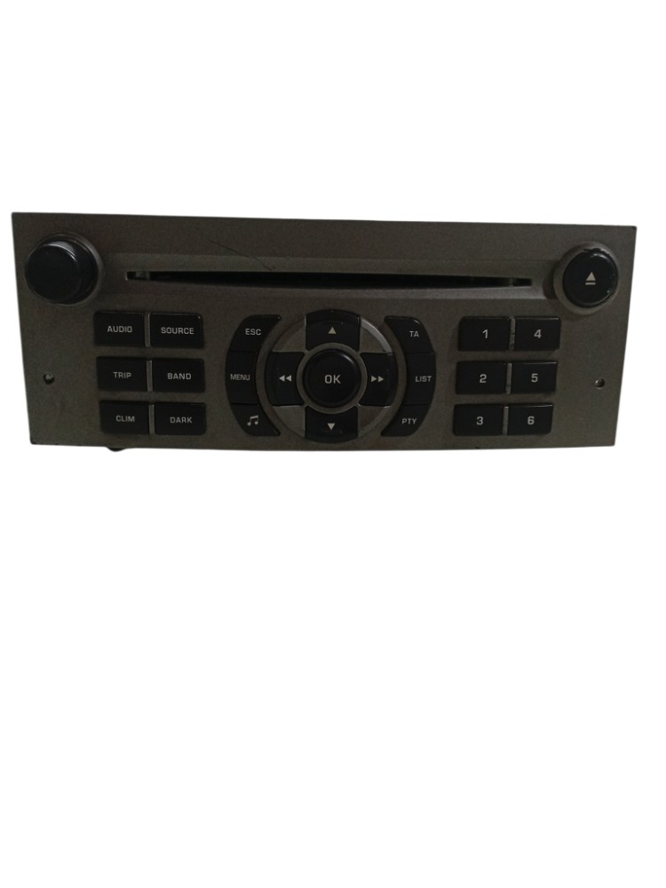 Radio Cd Player Peugeot 407 2005 2006 2007 2008 2009 2010 3
