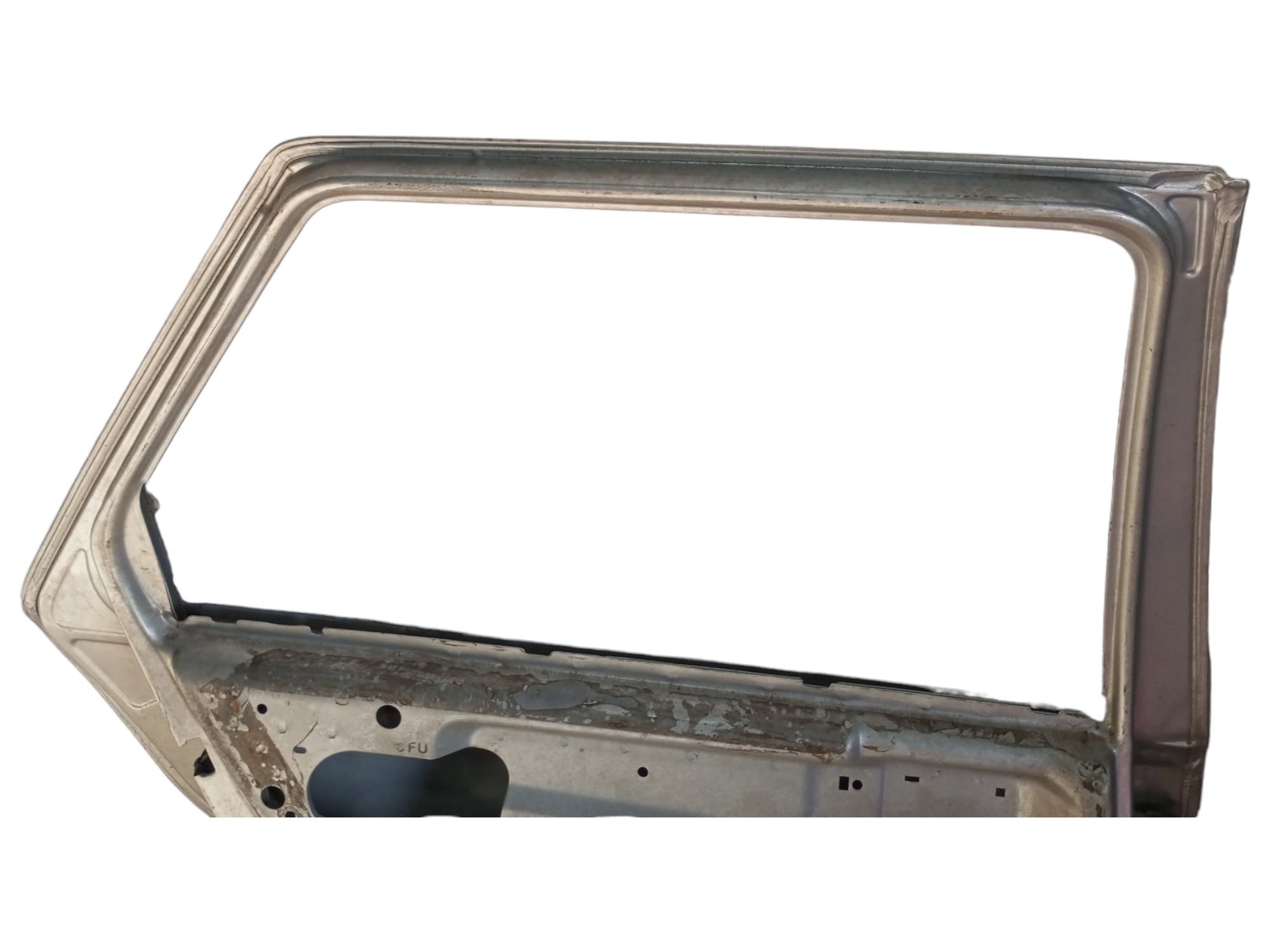 Porta Ford Fiesta 96 97 98 99 2000 2001 Traseira Esquerda  Traseira Esquerdo Prata 7