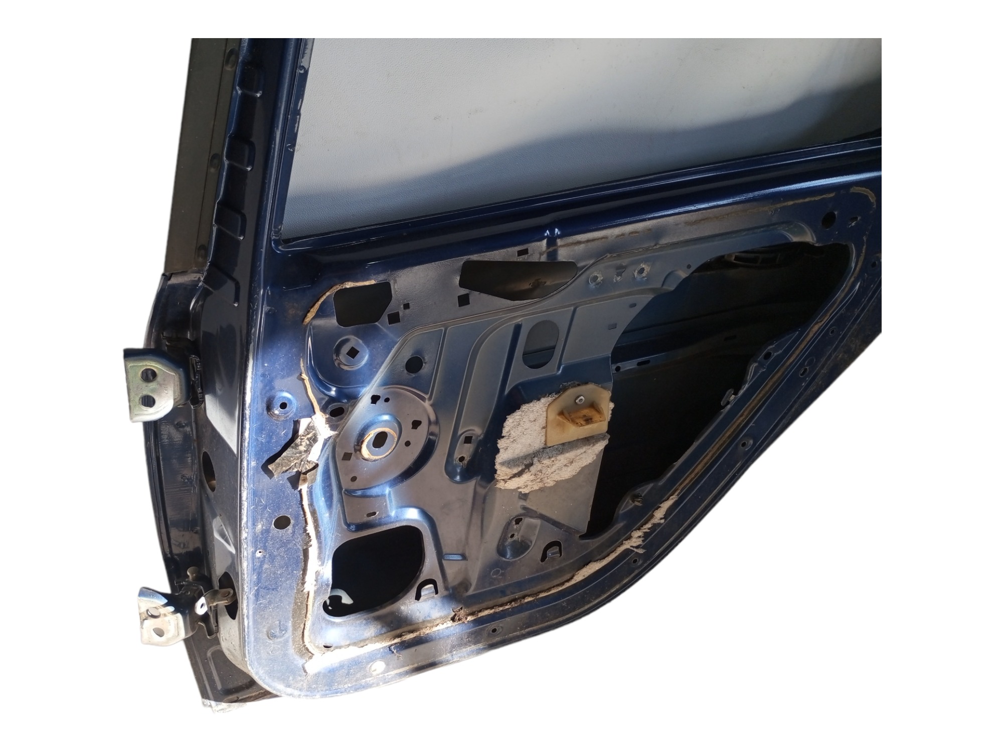 Porta Peugeot 307 2007 2008 2009 2011 2012 Traseira Direita Traseira Direita Azul 4