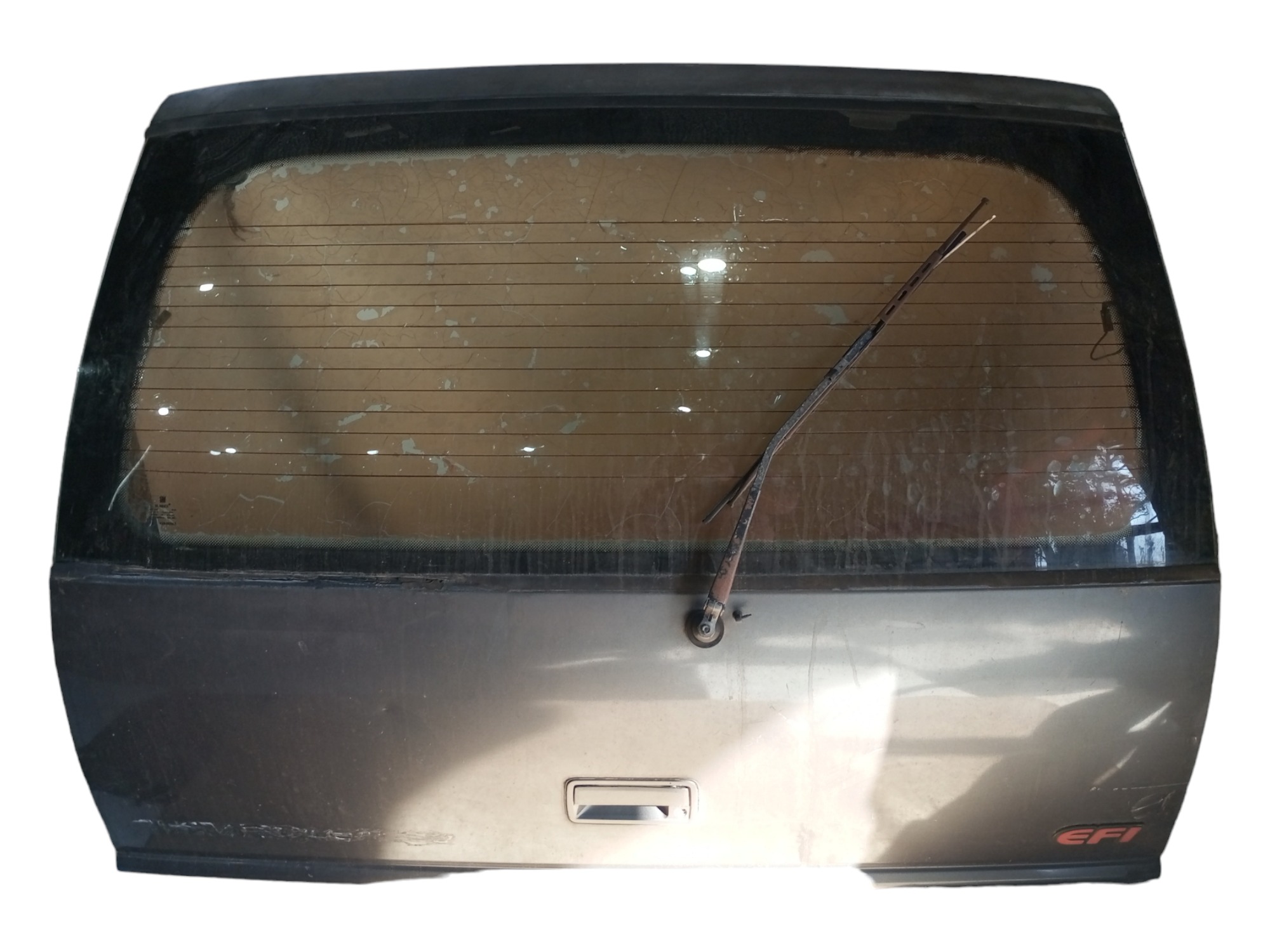 Tampao Tampa Traseira Blazer 97 98 99 Porta Malas Chevrolet Cinza