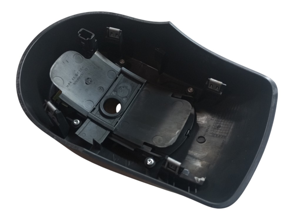 Moldura Alavanca Cambio Automatico Renault Logan 2008 2012  Preto 5