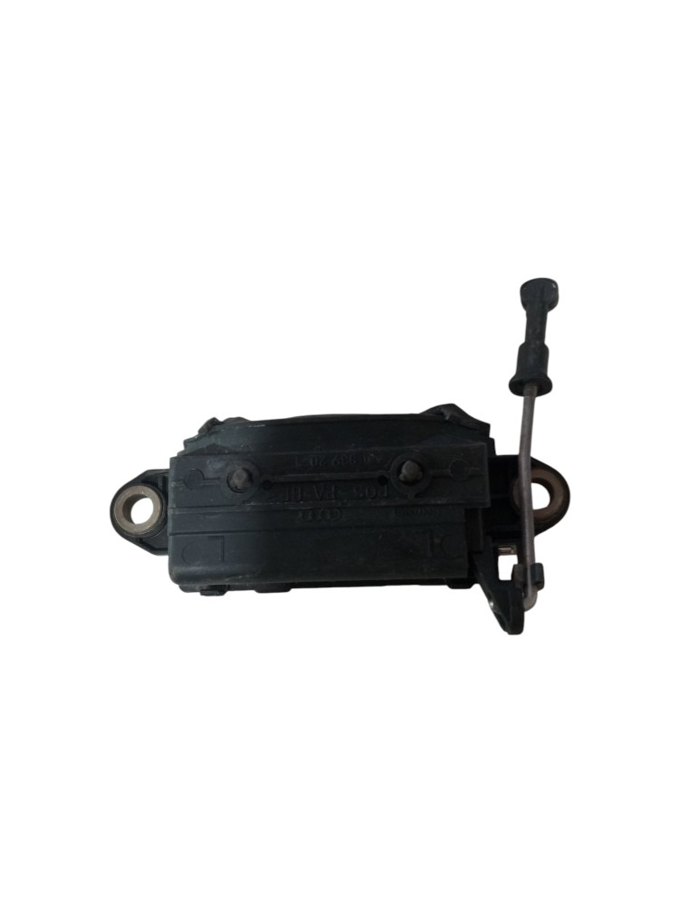 Macaneta Externa Audi A4 98 2000 2004 Traseira Esquerda Preto 2