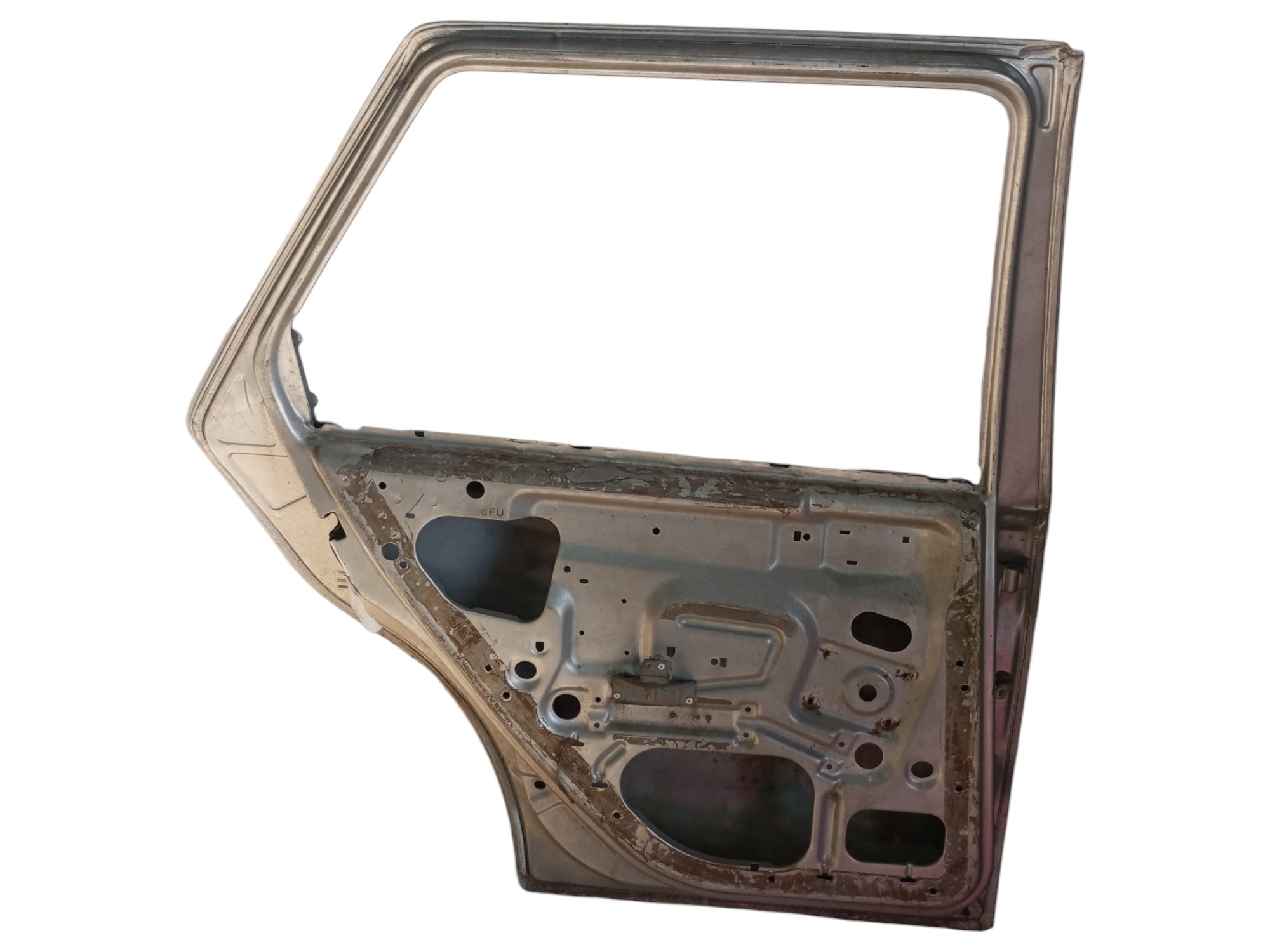 Porta Ford Fiesta 96 97 98 99 2000 2001 Traseira Esquerda  Traseira Esquerdo Prata 5