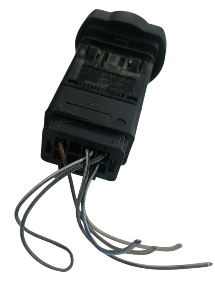 Botao Interruptor Pisca Alerta Logan Sandero 2008 2010 2012 Preto 5