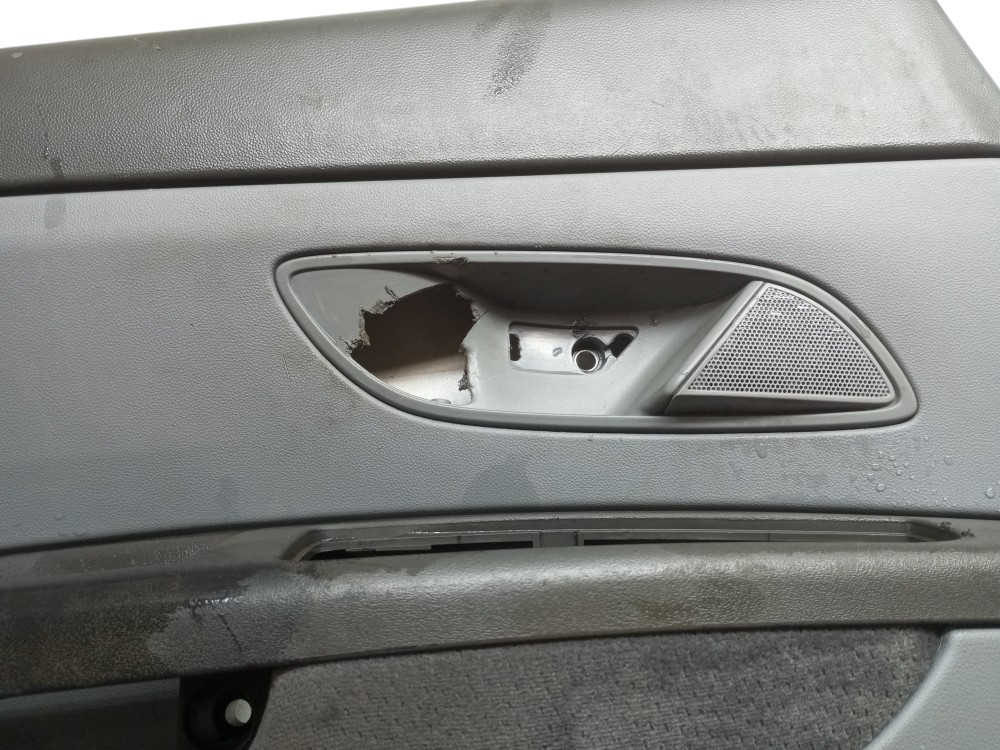 Forro Porta Fiat Linea 2009 2016 Dianteiro Esquerdo Detalhe  Cinza 8