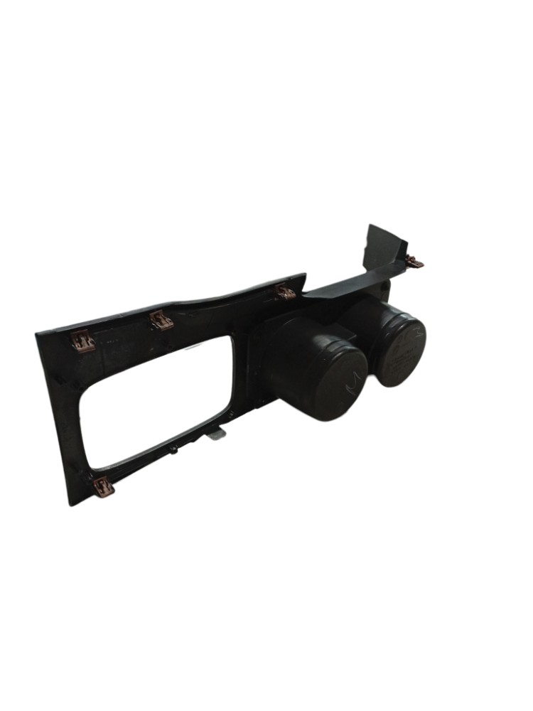 Moldura Console Porta Copos Ford Fusion 2006 2007 2008 Preto 4