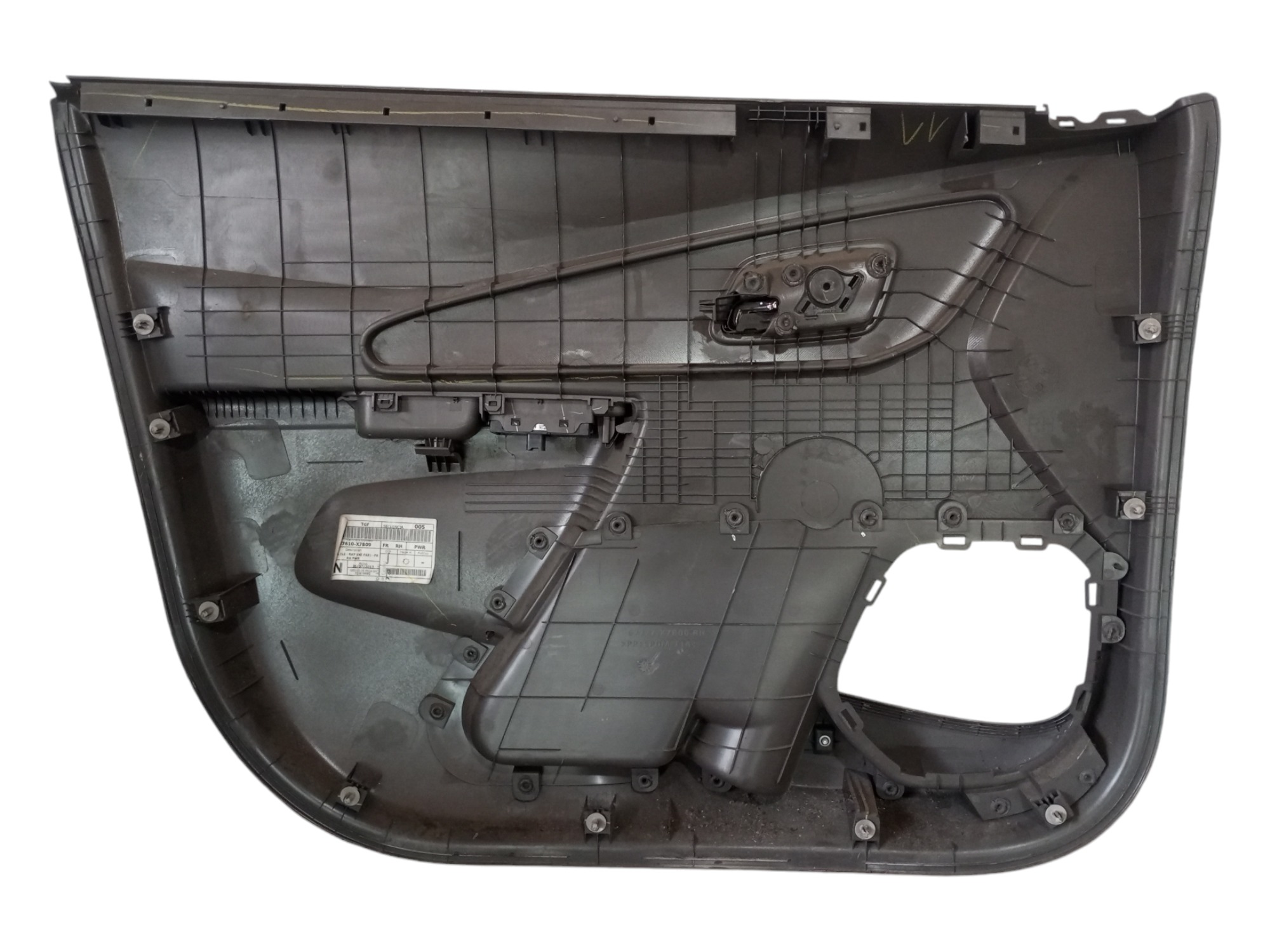 Forro Porta Cobalt 2012 2013 2014 2015 Dianteiro Direito Gm Marrom 4