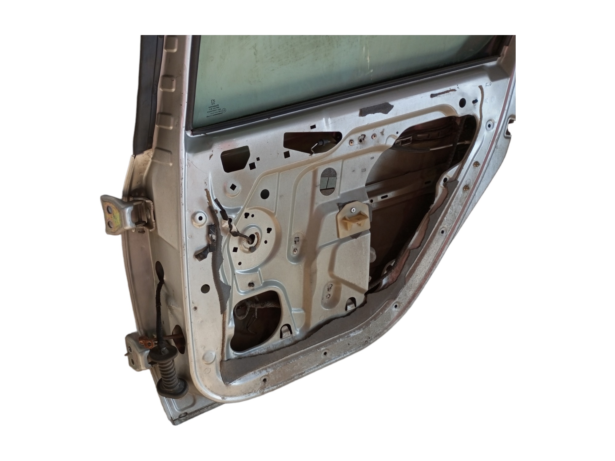 Porta Peugeot 307 2007 2008 2010 2011 2012 Traseira Direita Traseira Direito Prata 8