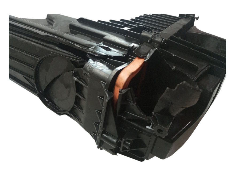 Caixa Filtro Ar Peugeot 407 2005 2008 2010 Com Defeito Usada 3