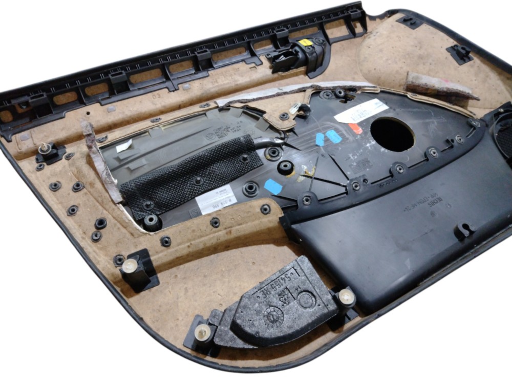 Forro Porta Bmw 330i 99 2003 2004 2005 Dianteiro Direito Preto 3