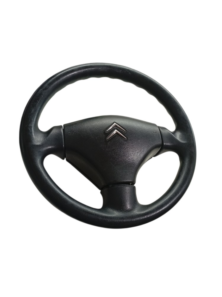 Volante Direcao Citroen C3 2007 2008 2009 2010 2011 2012 Preto
