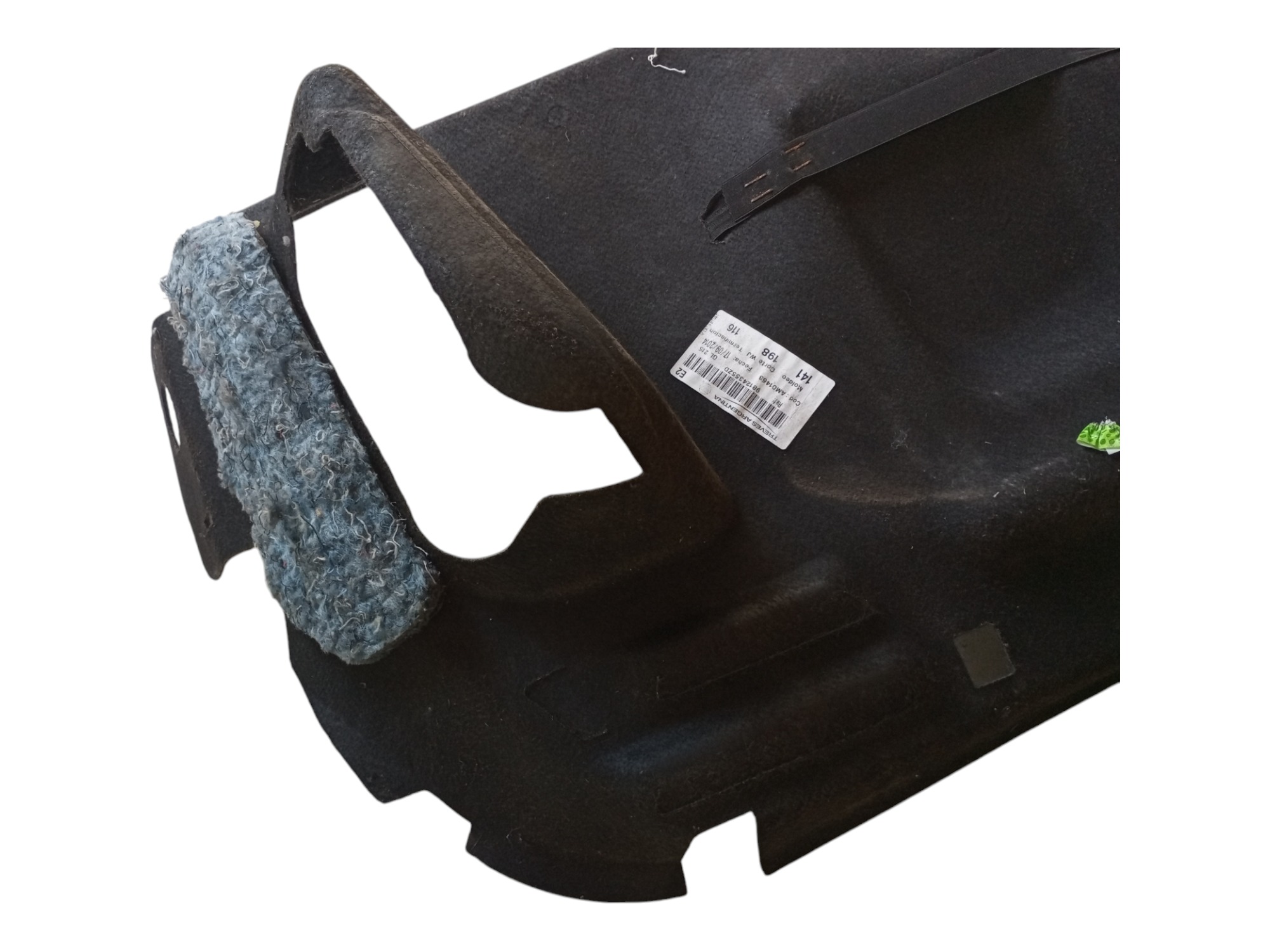 Acabamento Porta Malas Peugeot 308 2012 2013 2014 Esquerdo 7