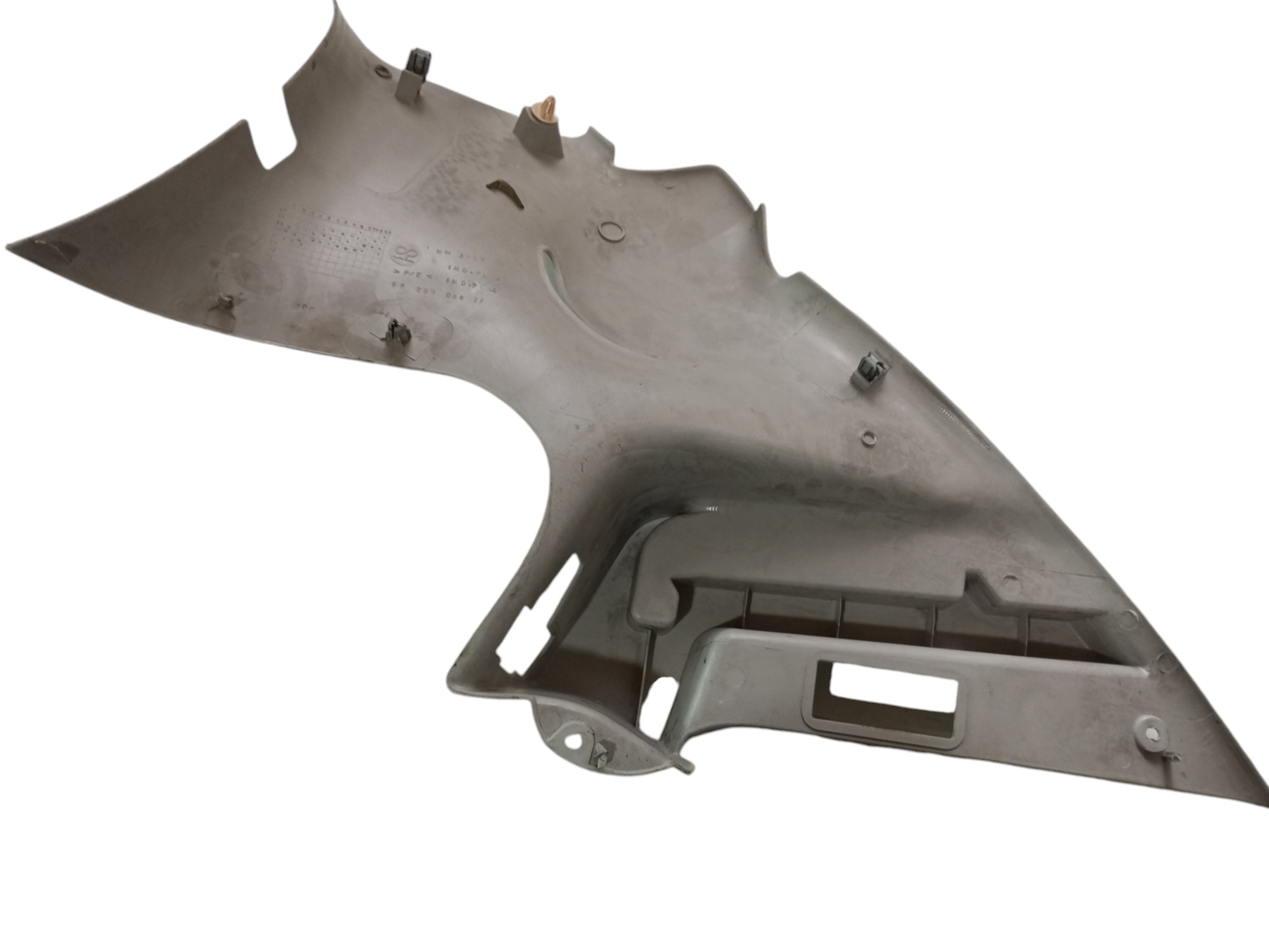 Suporte Bagagigo Peugeot 206 2003 2006 2009 Esquerdo Tampao Cinza 5