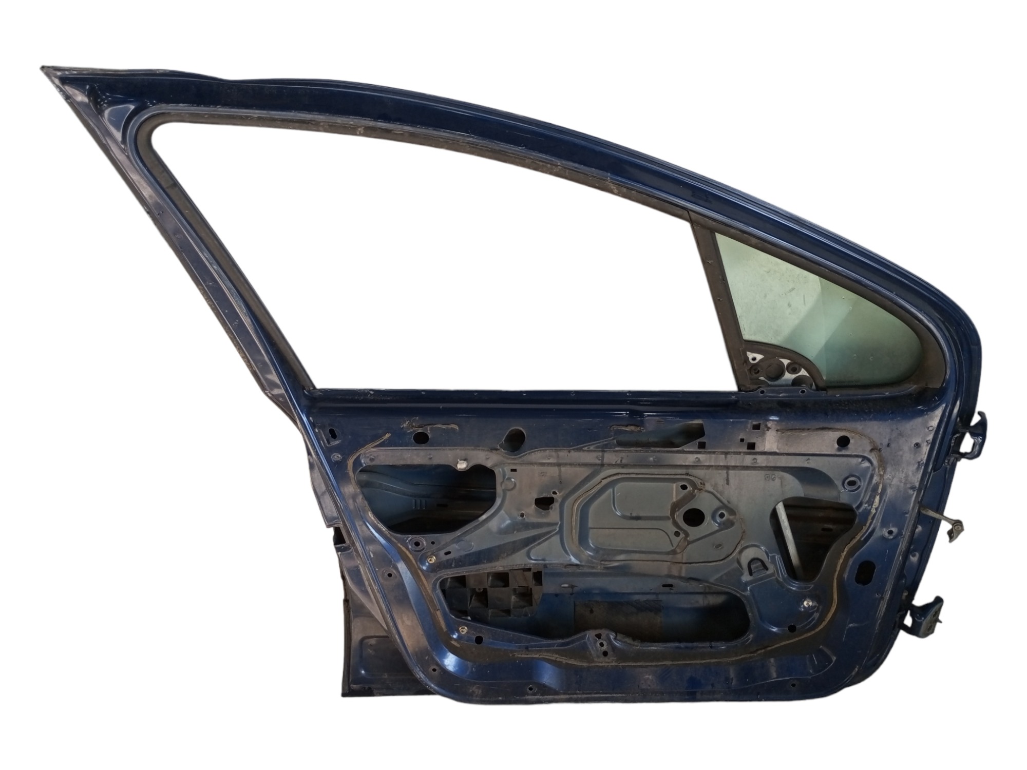 Porta Peugeot 307 2001 2002 2003 2004 Dianteiro Esquerdo  Dianteira Esquerda Azul 2