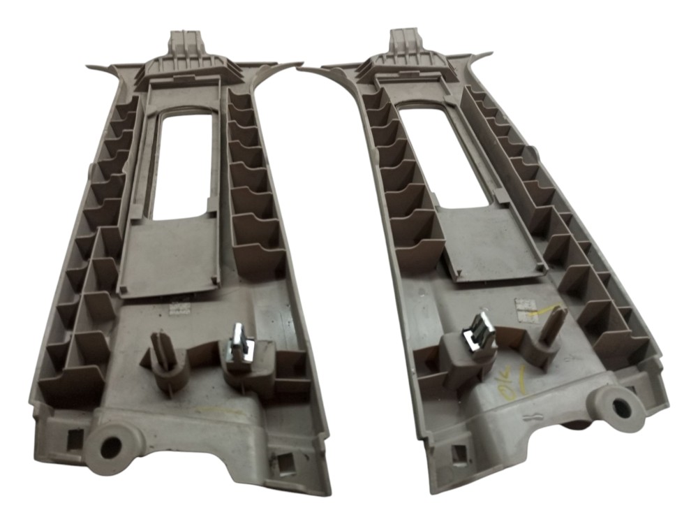 Moldura Acabamento Coluna Cinto Ford New Fiesta 2007 Par 2