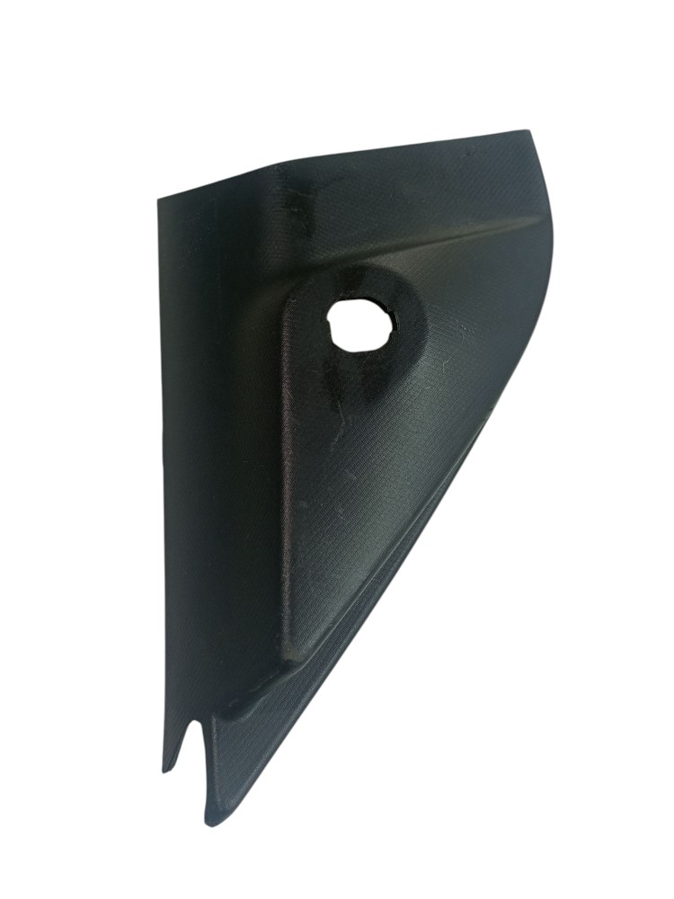 Moldura Interna Retrovisor Argo 2018 2023 Dianteiro Direito Preto 1