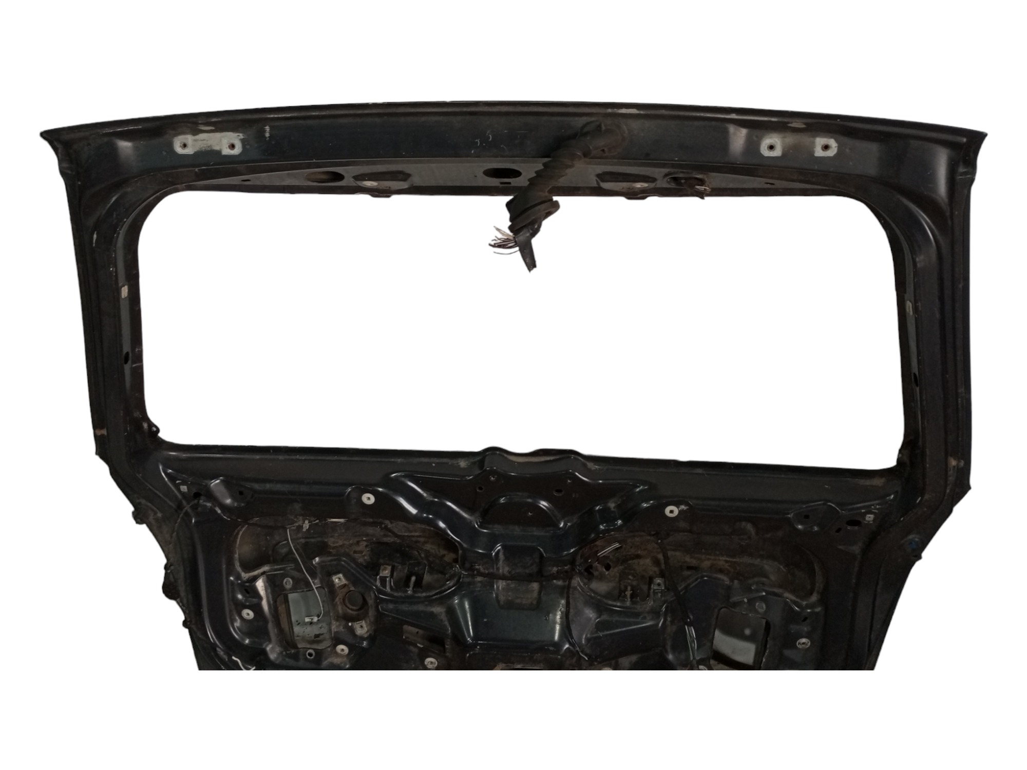 Tampao Tampa Traseira Fiat Stilo 2003 2005 2007 2009 2011 Preto 5