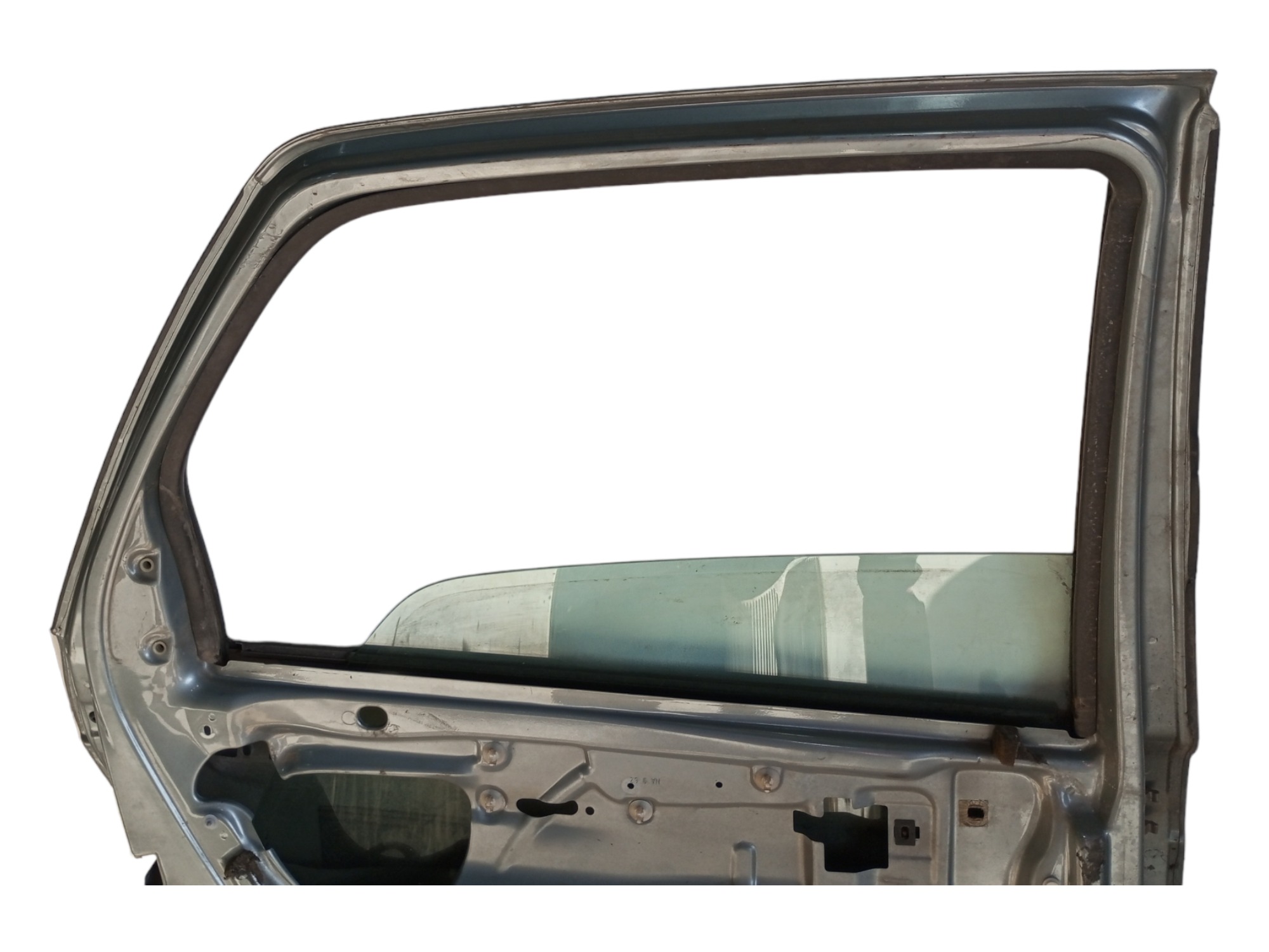 Porta Scenic 99 2000 2001 2002 2005 2008 Traseira Esquerda  Traseira Esquerda Prata 2